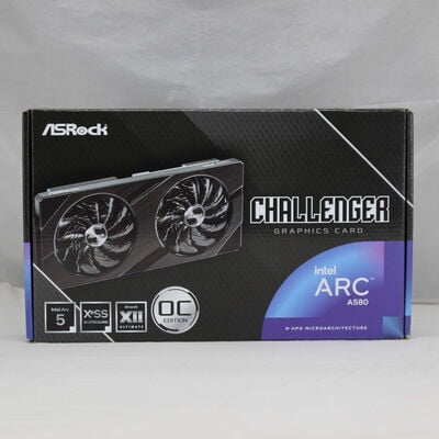 中古  ASRock Intel Arc A580 Challenger 8GB OC（Intel Arc A580 8GB） 3480031906 