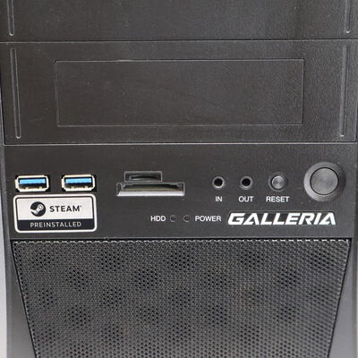 【通販センター】中古  THIRDWAVE GALLERIA KT(Intel Core i7 10700/16GB DDR4 (PC4)/SSD500GB/なし/NVIDIA GeForce RTX 2070 SUPER 8GB/W11H64 MAR) 201510 