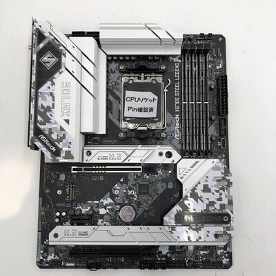 【盛岡都南店】中古  ASRock X670E Steel Legend (X670E AM5 ATX DDR5) 152469 