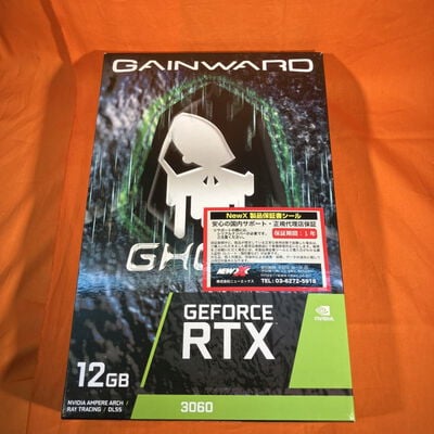 【なんば店】中古  GAINWARD 63060019K9-190AU-G (RTX3060 GHOST 12G) 3280021393 