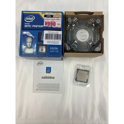 【仙台店】中古  Intel Core i3-3250 (1155/3.50GHz/3MB/C2/T4) 122326 