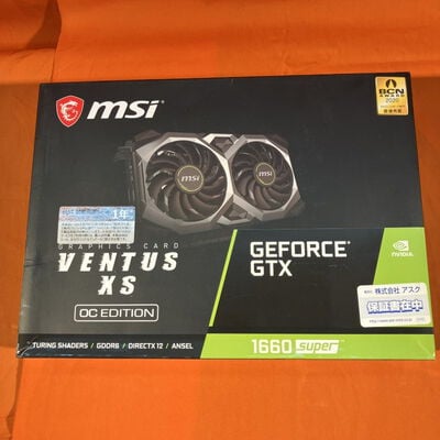 【なんば店】中古  MSI GeForce GTX 1660 SUPER VENTUS XS OC（GTX1660SUPER 6GB） 3480035847 