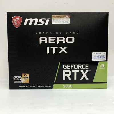 【徳島住吉店】中古  MSI GeForce RTX 2060 AERO ITX 6G OC (RTX2060 6GB) 185014 