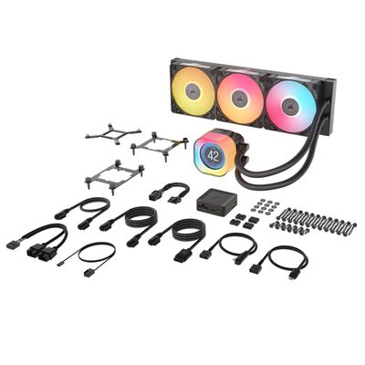 Corsair  iCUE LINK TITAN 360 RX RGB LCD CW-9061023-WW (ブラック) 