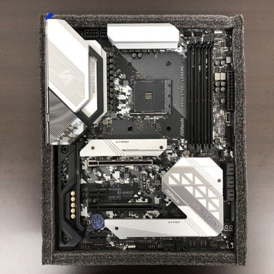 【長野稲里店】中古  ASRock B550 Steel Legend (B550 AM4 ATX DDR4) 142936 