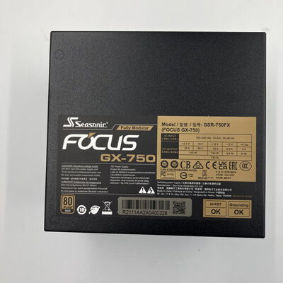 【なんば店】中古  ｵｳﾙﾃｯｸ FOCUS-GX-750S(ATX 750W 80+G P) 1460016081 
