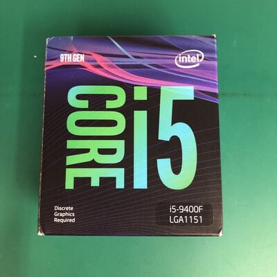 【津ラッツ店】中古  INTEL Core i5-9400F (1151/2.9GHz/9M/C6/T6) 139478
