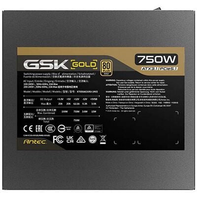 Antec  GSK750 V2 ATX3.1 (750W) 
