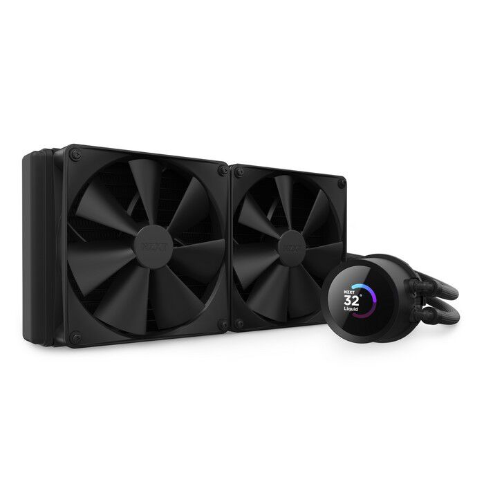Krakenです NZXT | Kraken Plus 240 | LCDスクリーン付き240mm AIO液体クーラー