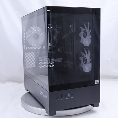 【通販センター】中古  デスクトップPC SURUGA 7000GC(AMD Ryzen 5 7500F/32GB/SSD1TB/なし/NVIDIA GeForce RTX5060 8G/W11H64)ブラック 189481 