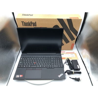 【水戸赤塚店】中古  Lenovo ThinkPad E16 Gen 2 AMD (AMD Ryzen5 7535U 2.9GHz/16GB/SSD256GB/-/オンボード/16/1920x1200/Wi-Fi/WEBCAM/W11P64) 176149 