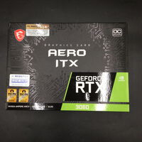 中古  GeForce RTX 3060 AERO ITX 12G OC (RTX3060 12GB) 3410013839 