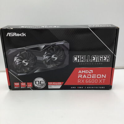 【白山FM松任店】中古  ASRock Radeon RX6600XT Challenger D 8GB OC (RX6600XT 8GB) 146746 