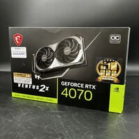 中古  MSI GeForce RTX 4070 VENTUS 2X 12G OC(RTX4070 12GB) 3480036515  中古  MSI GeForce RTX 4070 VENTUS 2X 12G OC(RTX4070 12GB) 3480036515