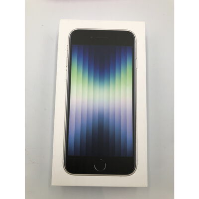 【水戸赤塚店】中古  【SoftBank版SIMフリー】Apple iPhoneSE 4.7インチ (第3世代) 64GB (スターライト) MMYD3J/A 154837