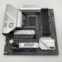 中古  MSI B760M PROJECT ZERO (B760 mATX DDR5) 167315 