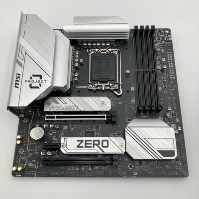 【神戸・三宮店】中古  MSI B760M PROJECT ZERO (B760 mATX DDR5) 167315 