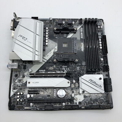 【宇都宮鶴田店】中古  ASRock B550M Pro4 (B550 AM4 mATX DDR4) 142938 
