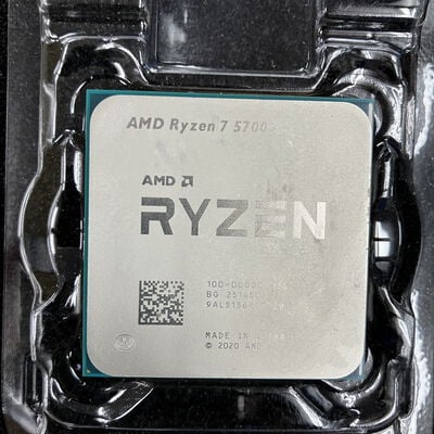【大須店】中古  AMD Ryzen 7 5700X (AM4/3.4GHz/36M/C8/T16/65W) 150182 