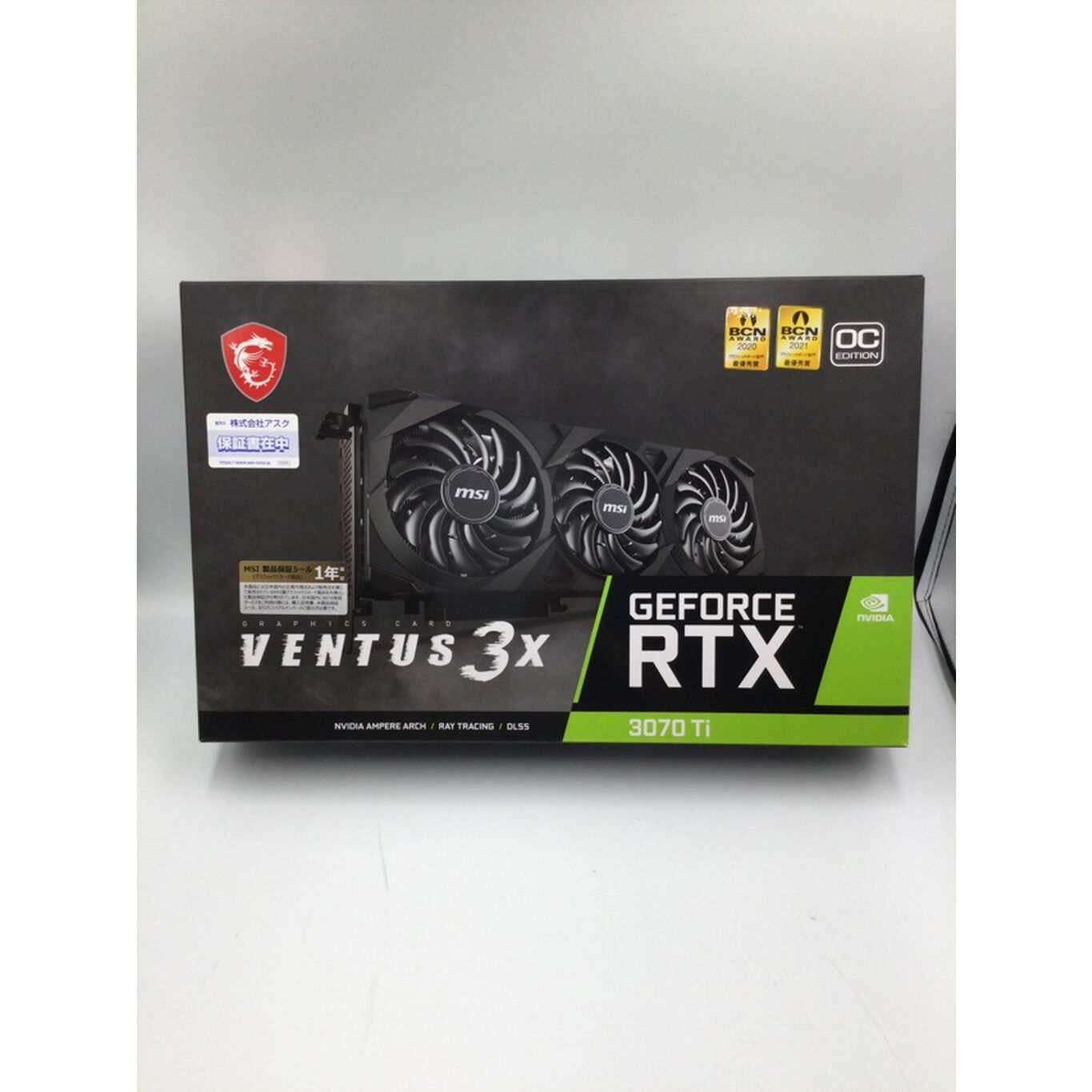 M*i様 GeForce RTX 3070 Ti（中古） 中古 MSI GeForce RTX 3070 GAMING X TRIO (RTX3070 8G) 143901