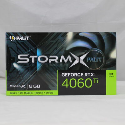 【通販センター】中古  Palit NE6406T019P1-1060F (RTX4060Ti StormX 8G) 3480034631 