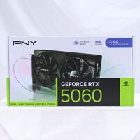中古  PNY GeForce RTX 5060 8GB Overclocked Dual Fan VCG50608DFXPB1-O（RTX5060 8GB） 3480041918 