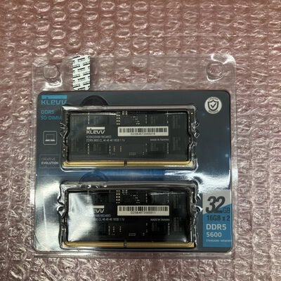【富士青葉店】中古  16GB 2枚組(合計32GB) PC5-44800/DDR5-5600 ノート用 5070001975 