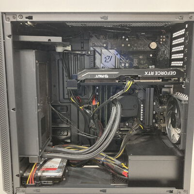 【神戸・三宮店】中古  FRONTIER FRGAG-B550/WS608/NTK (Ryzen 7 5700X/32GB/SSD2TB/HDD2TB/RTX4070/W11H) 3430005987 