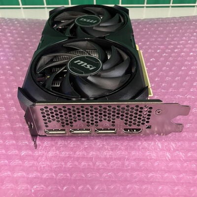 【大宮店】中古  MSI GeForce RTX 4060 Ti VENTUS 2X BLACK 8G (RTX4060Ti 8GB) 1250007504 