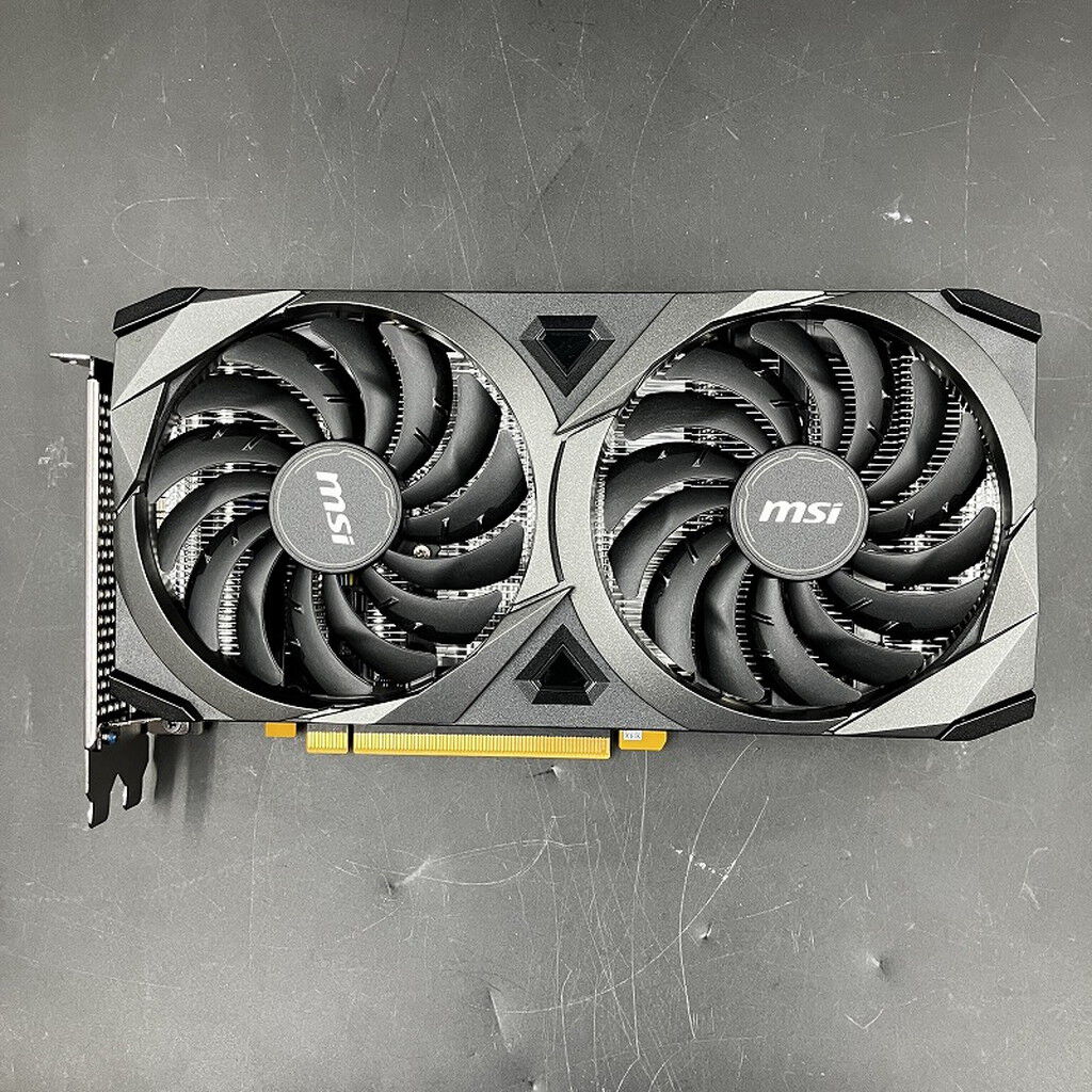 中古 MSI GeForce RTX 3060 VENTUS 2X 12G OC（RTX3060 12GB