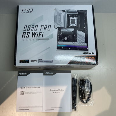【博多店】中古  ASRock B850 Pro RS WiFi (B850 AM5 ATX DDR5) 175467 