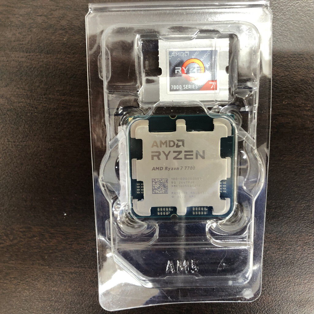 中古 AMD Ryzen 7 7700 (AM5/3.8GHz/40M/C8/T16/65W) 1460024624