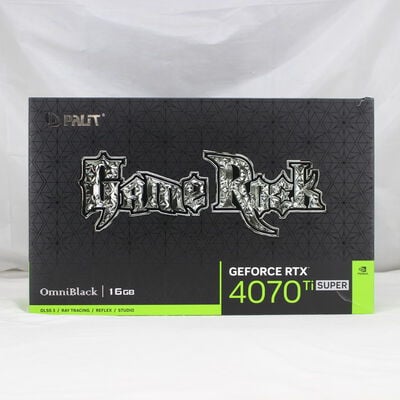 【通販センター】中古  Palit NED47TS019T2-1020Q(RTX4070TiSuper GR OmniBK 3480034868 