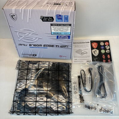 【京都店】中古  MSI MPG B760M EDGE TI WIFI (B760 mATX DDR5) 167317 