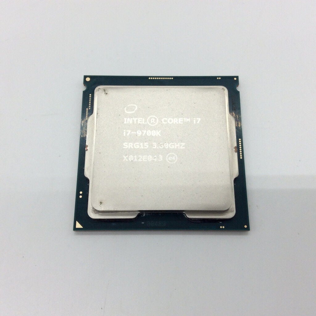 中古 INTEL Core i7 9700K (1151/3.60GHz/12M/C8/T8) 138481 （377171