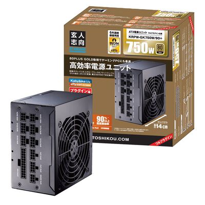 玄人志向  KRPW-GK750W/90+ (750W) 