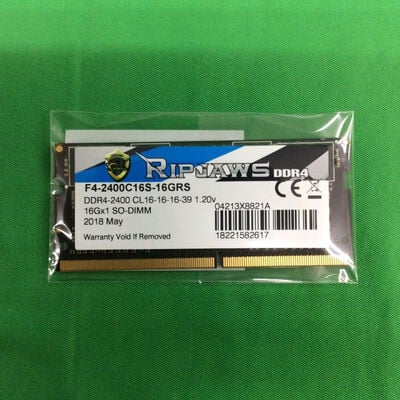 【川崎店】中古  PC4-19200 16GB ノート用(DDR4-2400) 150697 