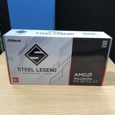 【甲府飯田店】中古  ASRock RX9070XT SL 16G Steel Legend 16GB (RX9070XT 16G) 176937 