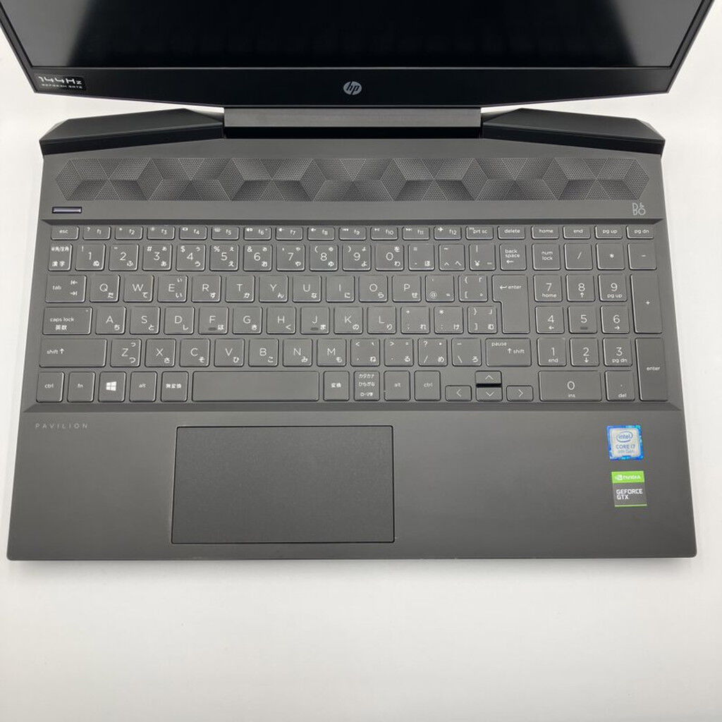 中古 HP Pavilion Gaming 15 (i7 9750H/16GB/SSD256GB/GTX1650/WLAN