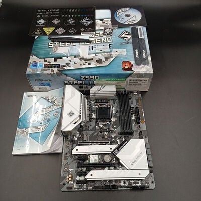 【大須店】中古  ASRock Z590 Steel Legend WiFi 6E (Z590 1200 ATX) 144864 