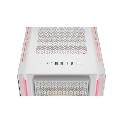 Corsair  iCUE LINK 5000T LX RGB White CC-9011299-WW  (E-ATX ガラス ホワイト) 