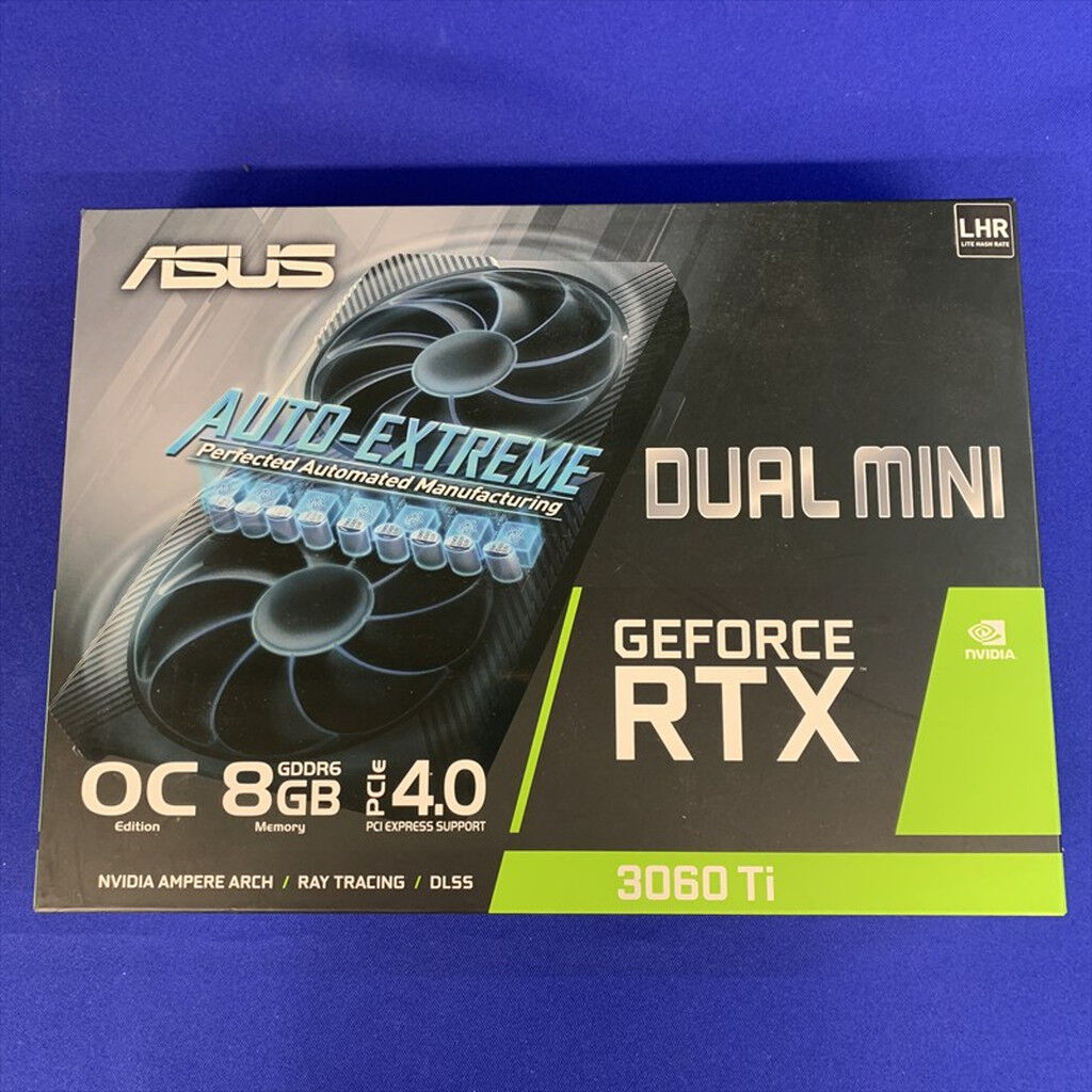 中古 ASUS DUAL-RTX3060TI-O8G-MINI-V2 (RTX3060Ti 8GB) 175521