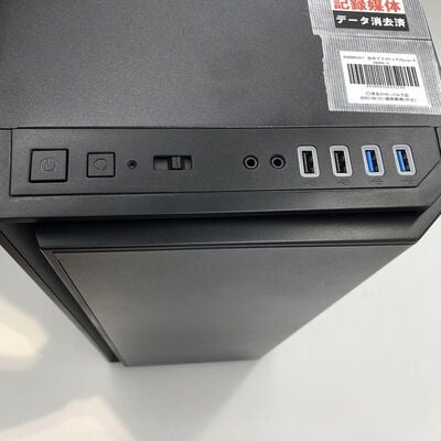 【盛岡都南店】中古  自作デスクトップ(Ryzen 9 5900X/32GB/SSD500GB/DVDマルチ/GTX1660 SUPER 6GB/W10H) 4580001417 