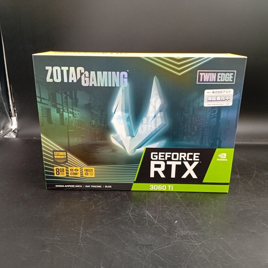 中古 ZOTAC GAMING GeForce RTX 3060 Ti Twin Edge OC 3120023539