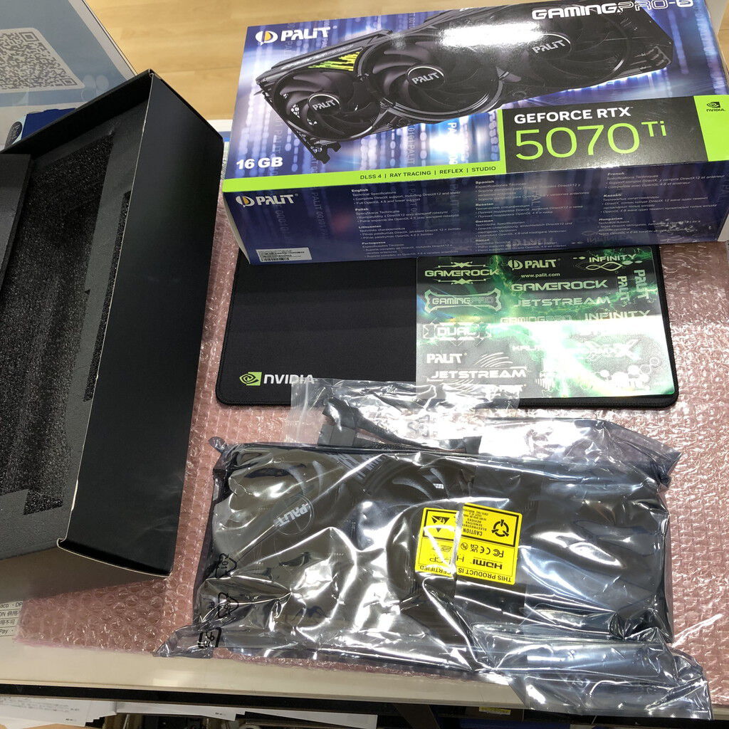中古 #Palit NE7507T019T2-GB2031U(RTX5070Ti GamingPro-S