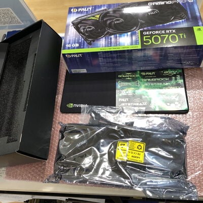 【宮崎恒久店】中古  #Palit NE7507T019T2-GB2031U(RTX5070Ti GamingPro-S) 5160000509 