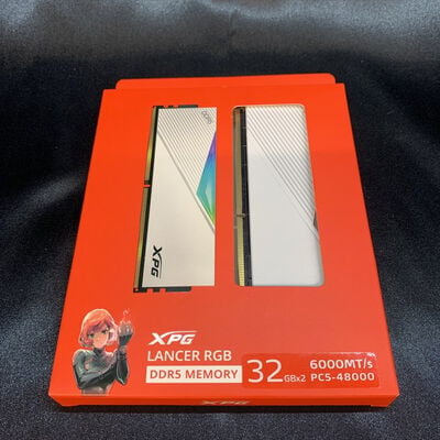 【横浜駅前店】中古  ADT AX5U6000C3032G-DCLARWH-DP(DDR5-6000 32GBx2) 3400009378 