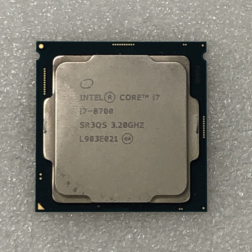 中古 INTEL Core i7 8700 (1151/3.20GHz/12M/C6/T12) 136198