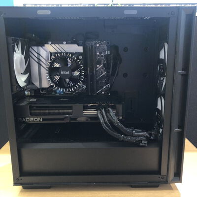 【甲府飯田店】中古  自作パソコン (i3 12100F/32GB/SSD1TB/RX7800XT) 4720001361【8/14価格改定!】 