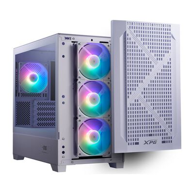 ADATA  LANDER 300 LANDER300MAA-WHCWW (MicroATX ガラス ホワイト) 